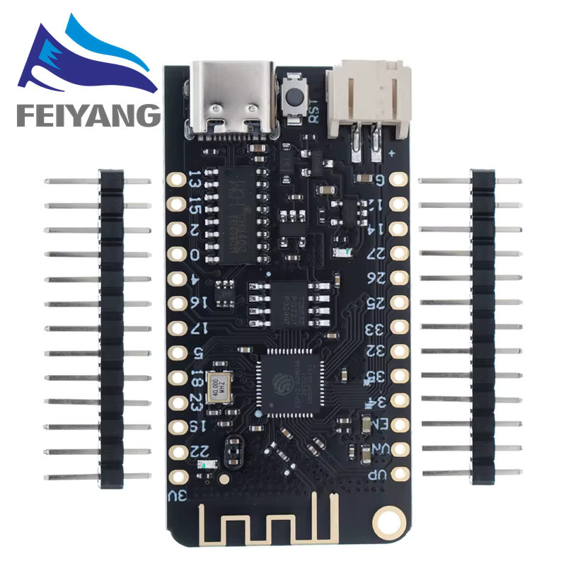 WEMOS Lite V1.0.0 ESP32 Development Board mit WiFi, Bluetooth und 4 MB Speicher in Schwarz - Bild 2
