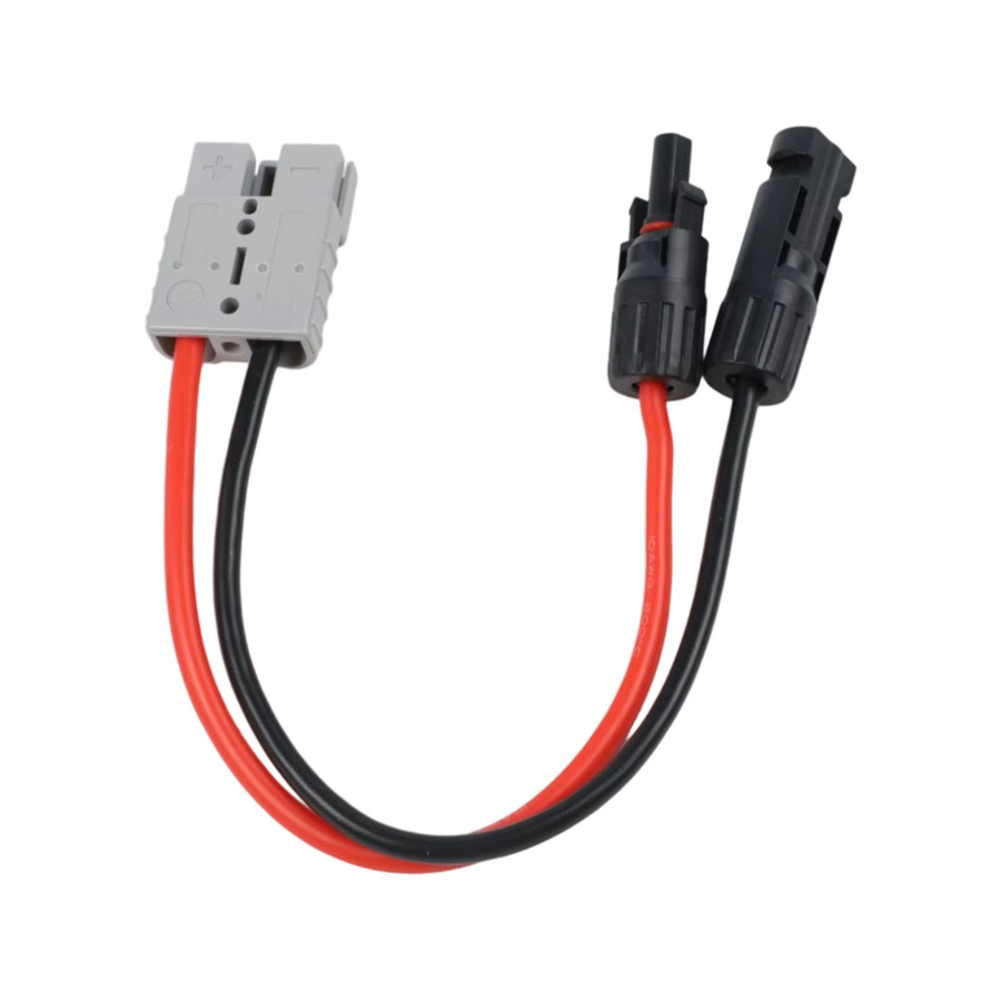 Solarpanel-Verlängerungskabel 10AWG 50A in Rot für Wohnmobile und Campingzeltanlagen - Bild 2