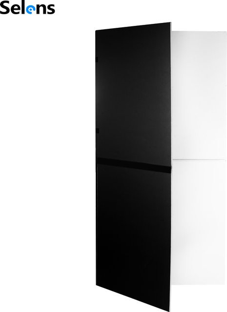 Selens 2-in-1 V-Flat Panel Board Reflektor faltbares doppelseitiges Hintergrund Scrim Diffusion Panel für Fotografie und Studio, Breite: 2 m - Bild 1