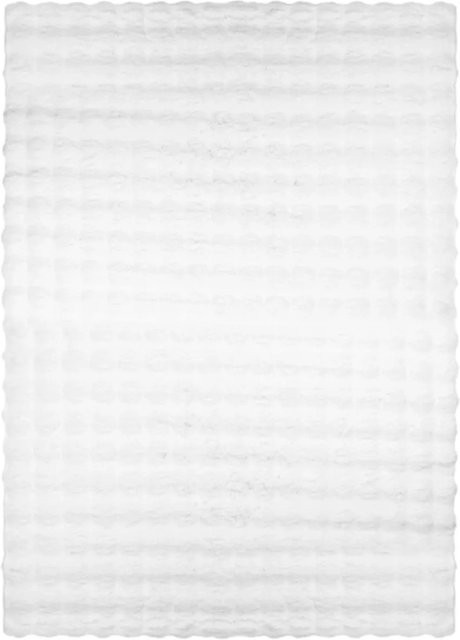 Art Universe Teppich Bubble Snow in Weiß, modern und abstrakt, B: 150 cm, T: 80 cm - Bild 1