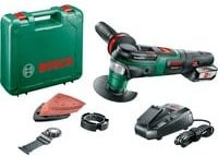 Bosch AdvancedMulti 18 Akku-Multifunktionswerkzeug mit 20000 U/min und 1 x PBA 18V 2.5 Ah Akku in Grün/Schwarz - Bild 1