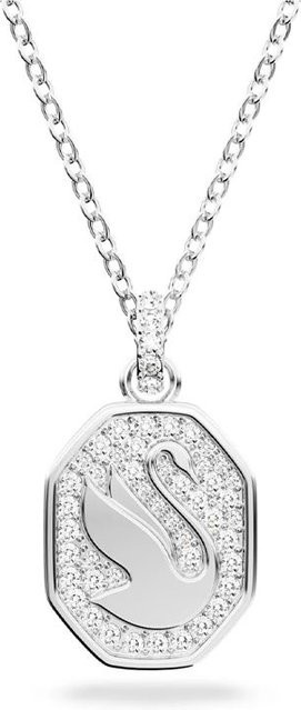 Swarovski Halskette, Schwan, Kristall, Silber, Damen - Bild 1