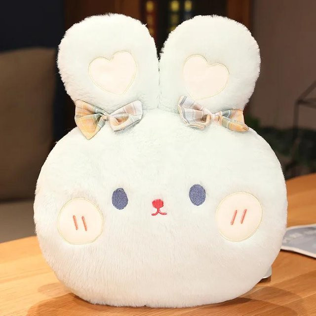 Yiran toy Kawaii Bär Hase Plüschtier, 30 cm, Weiß - Bild 1
