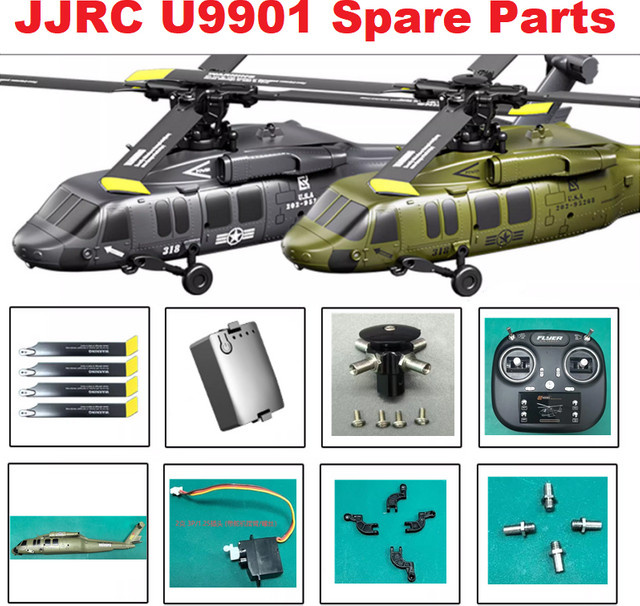 JJRC U9901 RC Hubschrauber Ersatzteile Zubehör - Bild 1