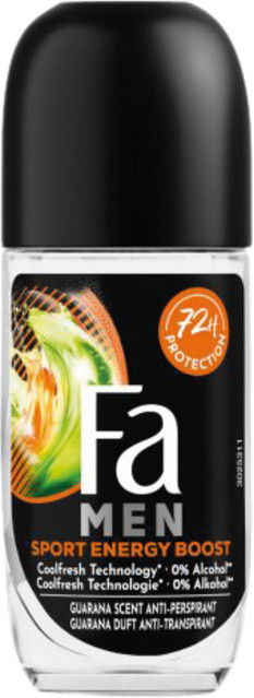 Fa MEN Sport Energy Boost Deo Roll-on Anti-Transpirant, 50 ml, Herren - Bild 1