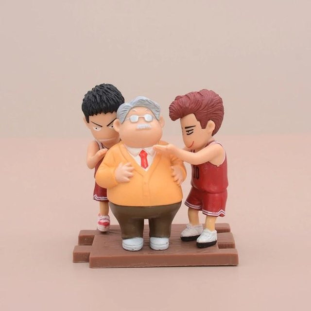 Fashnics Slam Dunk Sakuragi Hanamichi Rukawa Kaede, Anime Figur Modell Statue, 5-teiliges Set, ab 14 Jahren - Bild 1