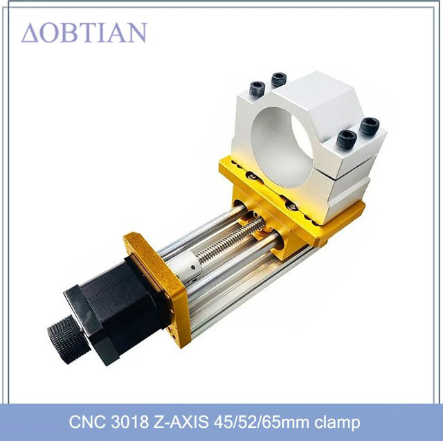 Dobtian CNC 3018 Plus Z-Achse Modul Upgrade Kit mit Nema 17/52 Schrittmotor für CNC Router 3018 Fräsmaschine und Schiebetisch - Bild 1