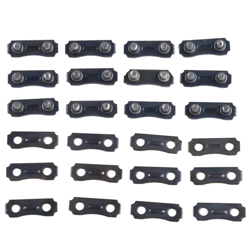 12er-Set VIBRATITE Kettensägen-Kettenverbindungsstücke 3/8 LP .050 Zoll in Silber aus Metall - Bild 4