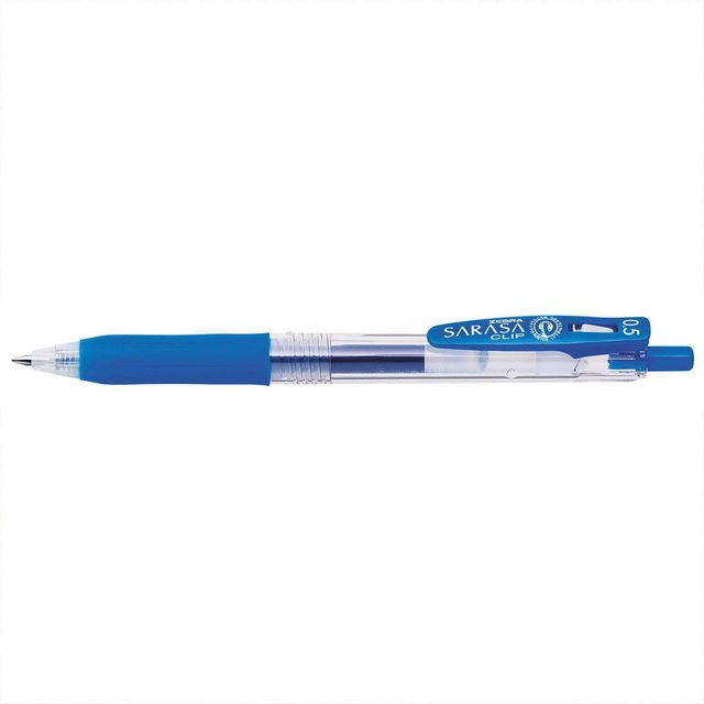 ZEBRA Sarasa Gel-Stift mit Clip, 0,5 mm, Kobaltblau - Bild 1