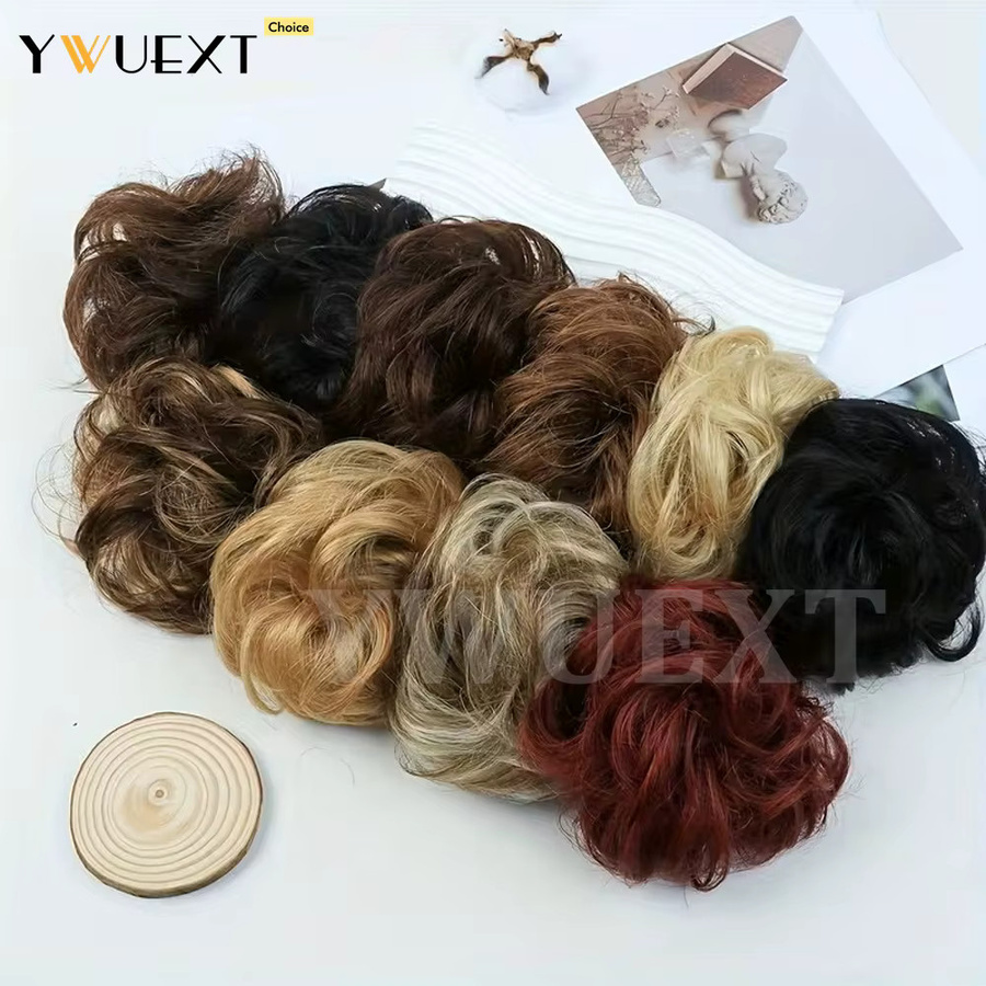SPIKFN Clip-in-Haarknoten für lockiges Haar, Damen, 40 g - Bild 5