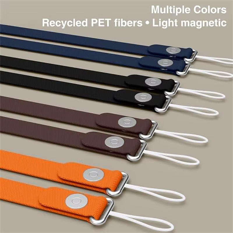 NMEGOU Magnetisches Telefon-Lanyard in Purple mit Universal-Clip und gewebtem Umhängeband für iPhone 17 Air 16 15 14 13 Pro Max als Handy-Hülle und Charm-Halsseil - Bild 4
