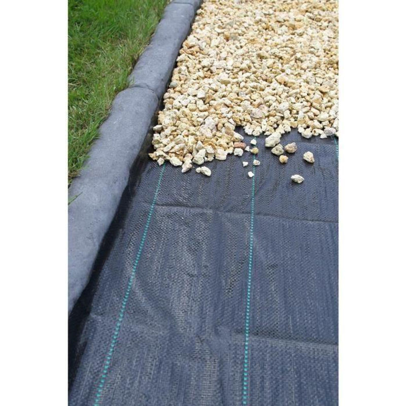 Nature Mulchvlies Unkrautvlies schwarz B: 420 cm, L: 500 cm - Bild 2