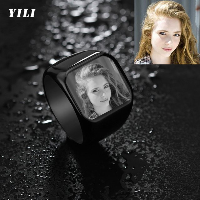 XCL Ring Titan-Stahl, Quadratisch, Unisex - Bild 1