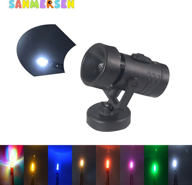 SANMERSEN LED Einbaustrahler White für Vitrinen und Schmuckdisplays - Bild 1