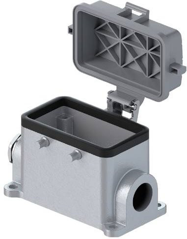 Wieland Electric Gehäuseunterteil 70.341.1035.0 aus Aluminium in Grau - Bild 1