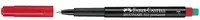 Faber-Castell Multimark 1513 Folienstift mit feiner Spitze in Rot, Schwarz und Blau - Bild 1