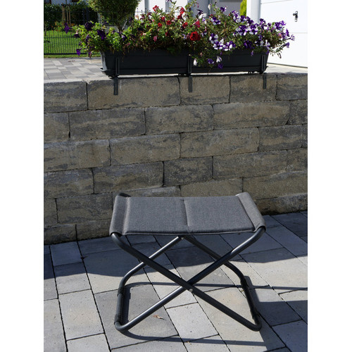 SUNGÖRL Klapphocker Tirol blau schwarz B/H: 48 x 45 cm - Bild 1