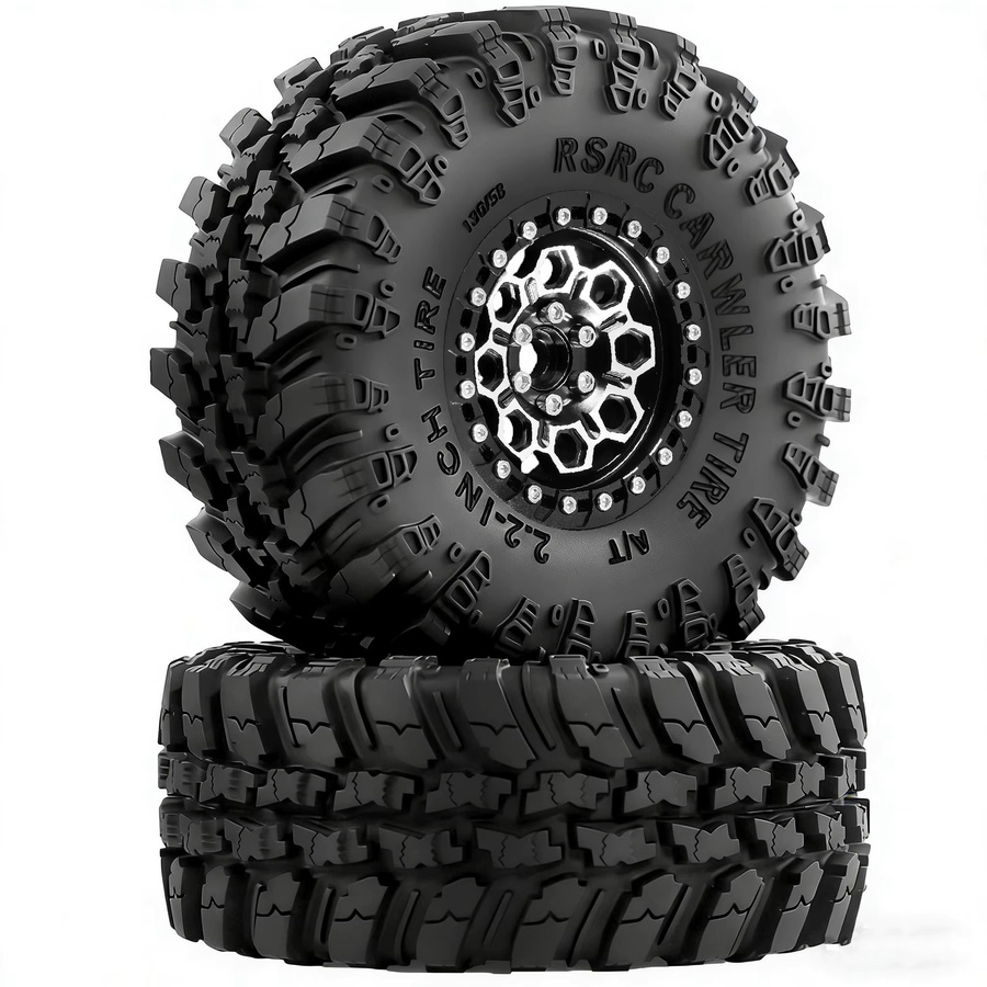 2.2RED SPIDER RC Crawler-Reifen und Beadlock-Felgen, 1:10, Zubehör - Bild 3