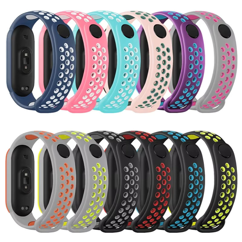 Xiaomi Uhrenarmband Silikon, Mi Band 7 6 5 4 3 - Bild 4
