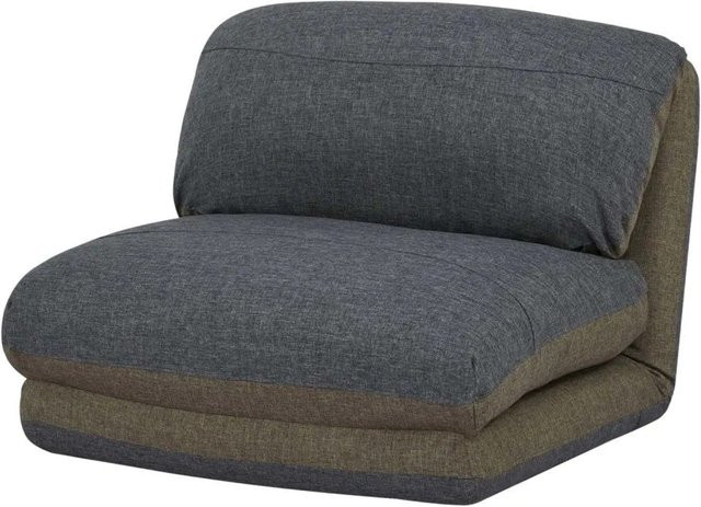 MCW Schlafsessel E68 Funktionssessel als Schlafsofa in Khaki/Dunkelgrau aus Stoff und Textil - Bild 2