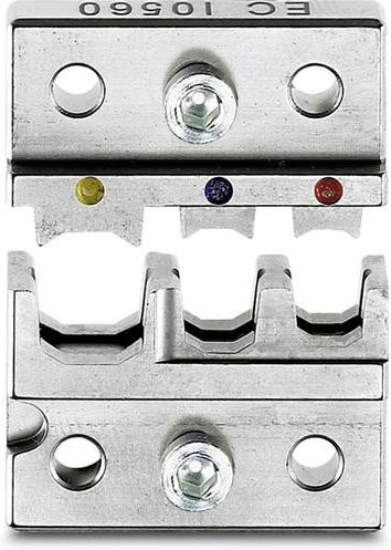 Phoenix Contact Crimpgesenk CF 500/DIE RCI 6 1212240 für isolierte Kabelschuhe 0,5 bis 6mm² in Silber - Bild 1