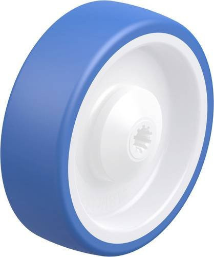Blickle POTHS 125/10KA Rad in Blau mit 125 mm Durchmesser und 275 kg Tragfähigkeit - Bild 1