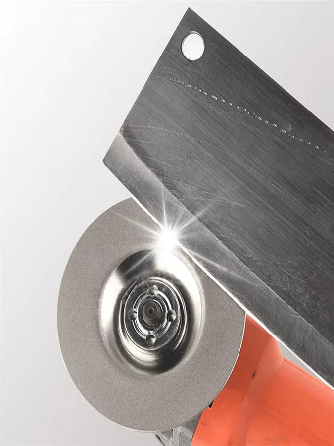 Diamant-Schleifscheibe zum Schleifen und Polieren von Metall und Keramik, Durchmesser: 100 mm - Bild 4