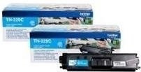 Brother TN329C Original Tonerpatrone im 2er-Pack, Cyan, für Brother DCP-L8450CDW, MFC-L8850CDW und HL-L8350CDW - Bild 1