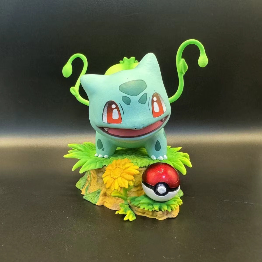 Bandai Pokémon Charmander Bulbasaur Squirtle Actionfiguren, 10 cm, Kunststoff - Bild 2