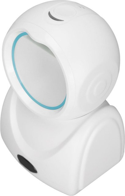 DIYelecs Desktop-QR-Code-Scanner mit hochpräziser CMOS-Technologie und USB-Anschluss in Weiß - Bild 1