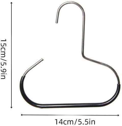XGobuyFun Hutaufhänger mit kreisförmigem Ring als Organizer für 8 Hüte und Baseballkappen, Aufbewahrungshalter für Schals, Handtücher und Krawatten, schwarz - Bild 1