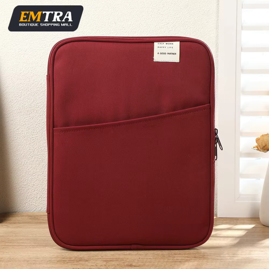 Stoßfeste Tablet Tasche von EMTRA in Grün für iPad Air 4 5 Pro 11 10,9 Zoll, iPad 10,5 Zoll, Xiaomi Mi Pad 5, Samsung, Huawei und Lenovo, passend für 9-11 Zoll Geräte - Bild 4
