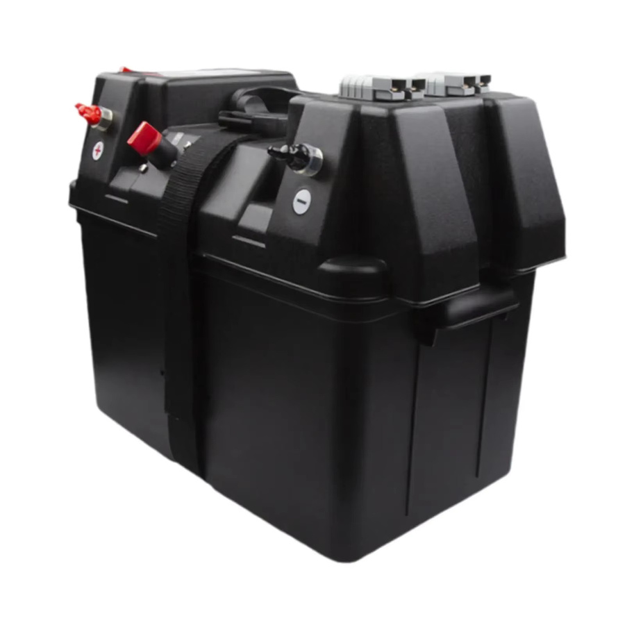MagiDeal Premium Smart Batteriekasten in Schwarz für Kajaks, Rasenmäher, Camping und Wohnmobile - Bild 4