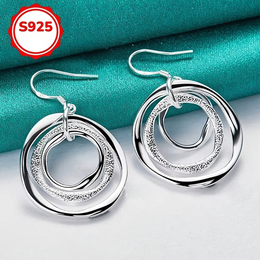 DOTEFFIL Tropfenohrringe, 925 Silber, Damen - Bild 4