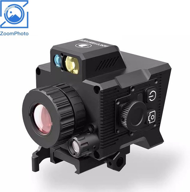 TZT DTS219 Monokulares taktisches Wärmebildgerät mit 256 x 192 Auflösung, 19 mm Objektiv und hochempfindlicher Nachtsichtfunktion in Schwarz - Bild 1