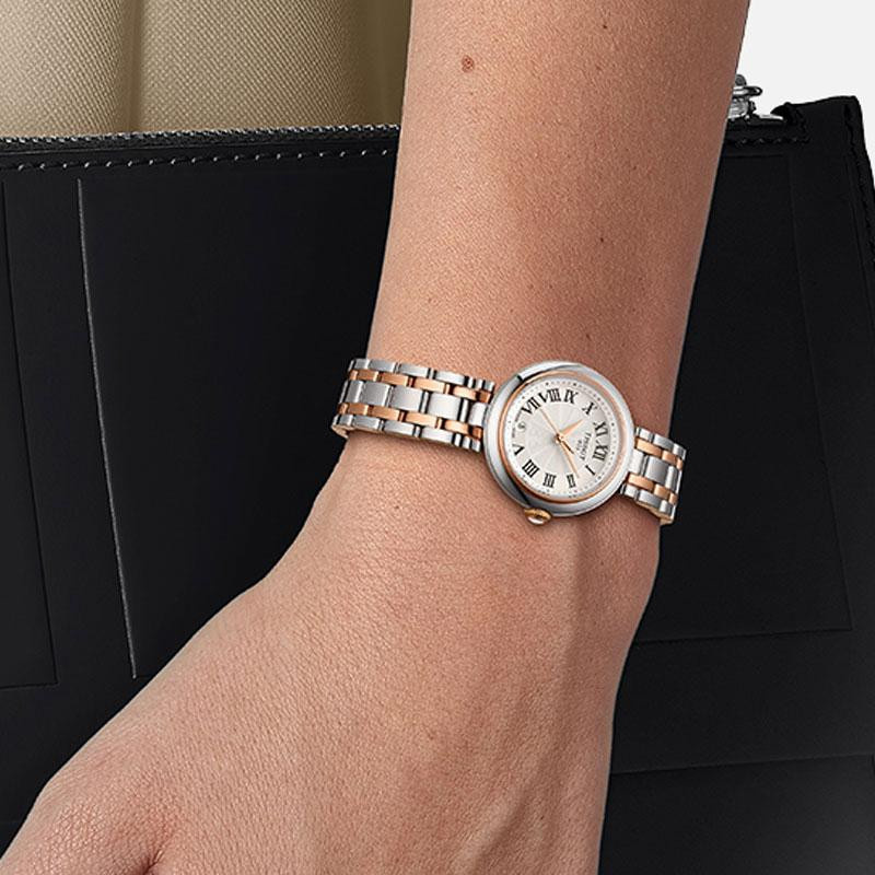 Tissot Armbanduhr, Quarz, Edelstahl, Weiß, 26 mm, Damen - Bild 2