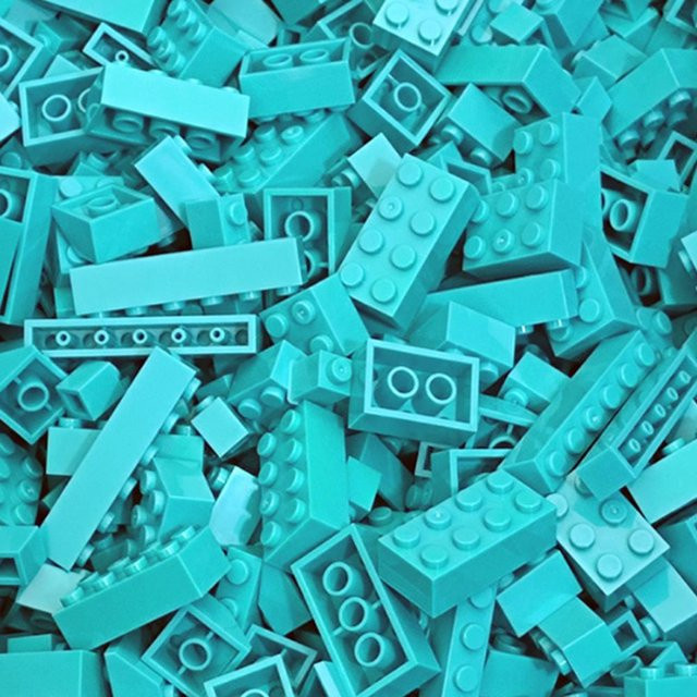 Favorite Bausteine Lospackung Stadt, hellblaue, 120-teiliges Set, ab 14 Jahren - Bild 1