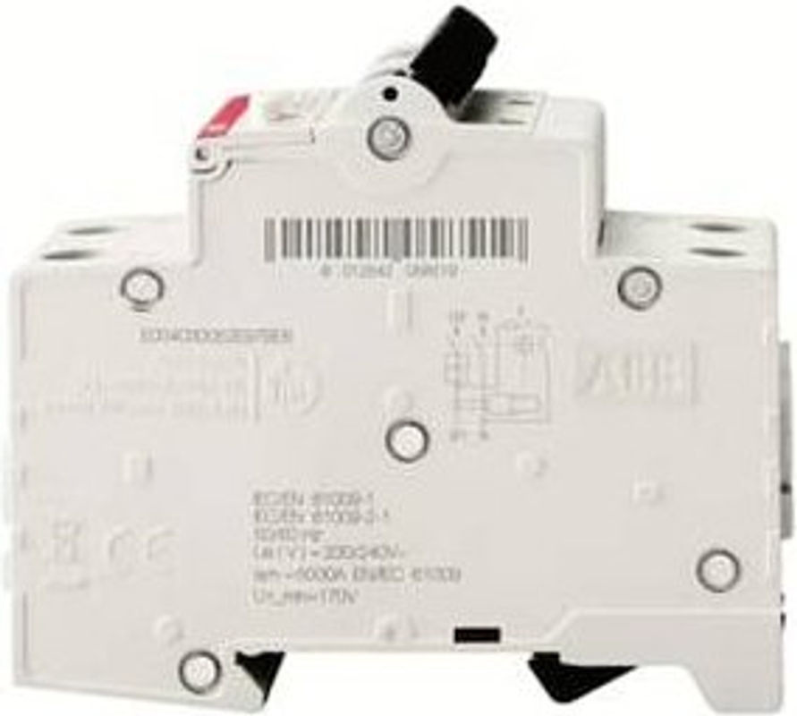 ABB RCBO FI/LS-Schalter 16A DS201A-B16/0,01 in Weiß - Bild 2