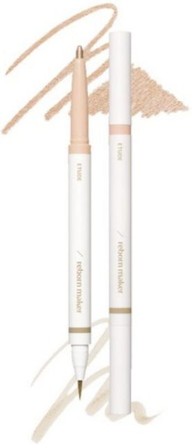 ETUDE Re-Creation Maker Dual Aegyo-Sal Augenbrauenstift & Lidschatten, 0,9g, 01.Warm Tone - Bild 1