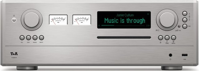 T+A R 2500 R (V1.0) CD-Receiver mit Internetradio und HDMI in Silber - Bild 1