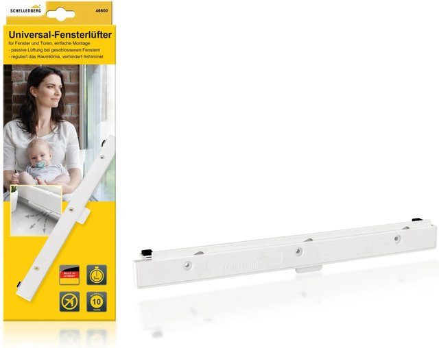 Schellenberg Universal-Fensterlüfter Erweiterung für Starterset in Weiß - Bild 1