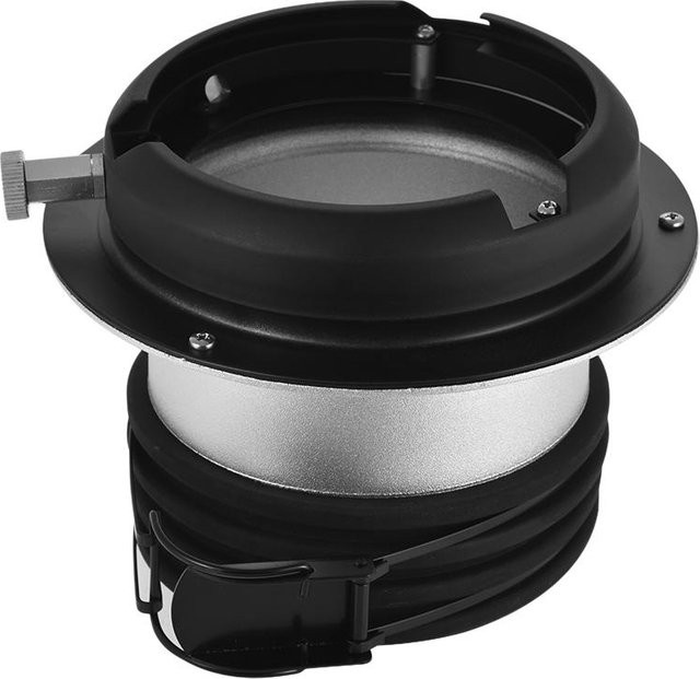 Andoer Speedring Adapter Konverter von Profoto auf Bowens Mount für Studio Blitzlicht in Schwarz - Bild 1