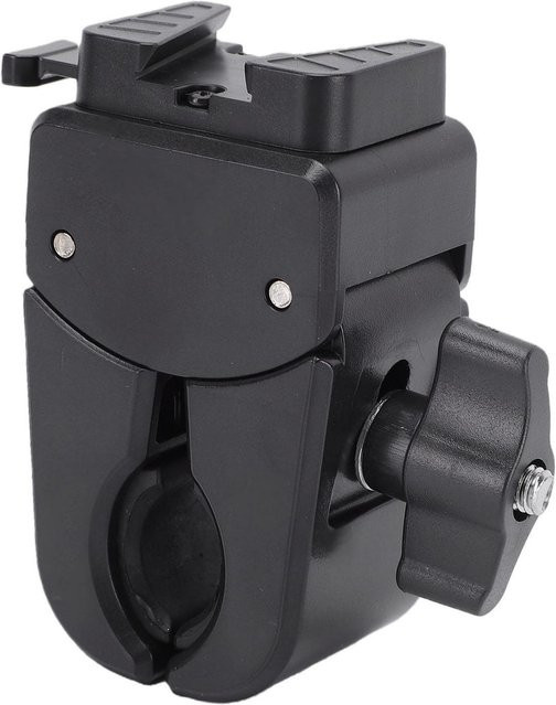 TOMTOP V-Mount Akku-Klemme in Schwarz, robuste Anti-Rutsch Krabbenklemme für Fotografie und Lichtstative, Klemmbereich 17-55mm - Bild 1