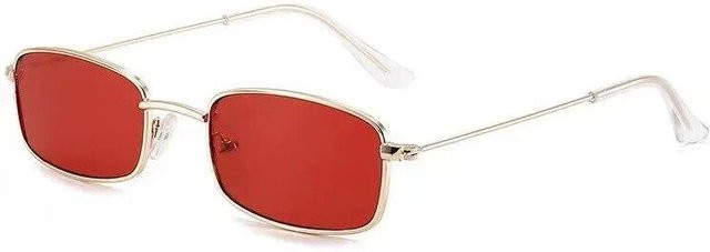 Binchi Outdoor Equipment Sonnenbrille, quadratisch, Metall, Vollrand, transparent, Unisex - Bild 1
