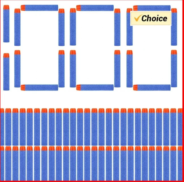 Nerf N-Strike Elite Series Blaue Rundkopfkugeln, 1000-teiliges Set - Bild 1