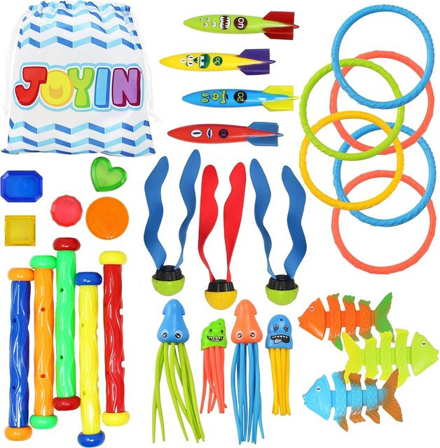 Joyfy Tauchspiel-Set, 30-teiliges Set, Piraten, Meerestiere - Bild 1