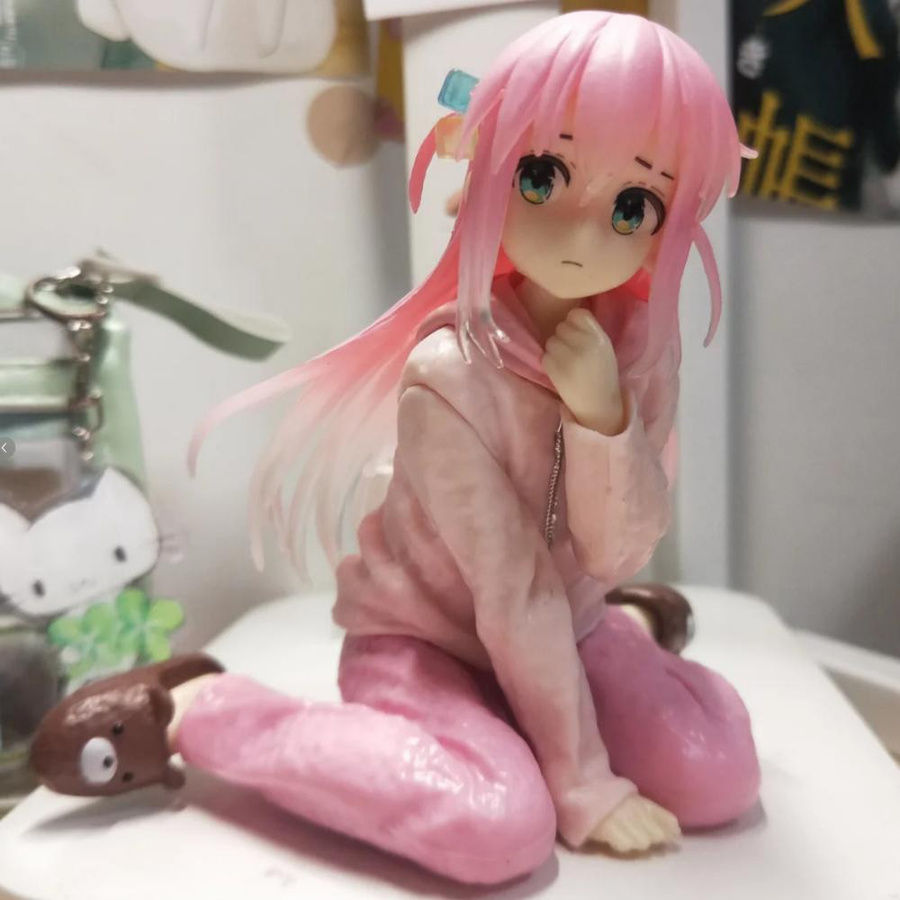 Yiran toy 1 Bocchi The Rock! Gotoh Hitori Pyjama PVC Modell Statue - Bild 3
