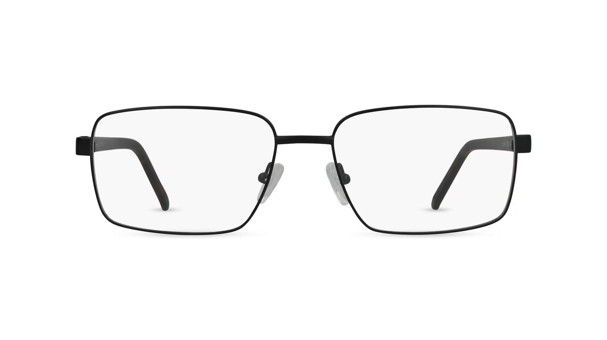 Fielmann Brille, Vollrand, Quadratisch, Edelstahl-Gestell, Herren, blau - Bild 1