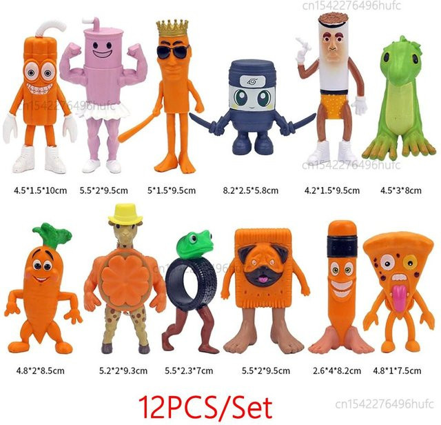 Fashnics Italienisches Brainrot Anime Actionfiguren Set 14+ Stück - Bild 1