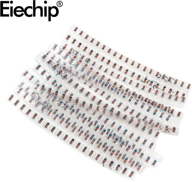 300er Set LL34 Zener Dioden Kit 0,5W in Multicolour mit Spannungen von 2V bis 39V für DIY Elektronik - Bild 1